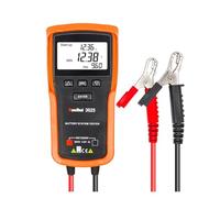 Probador de Baterías, Probador de batería 3025, je 12 V/24 V, analizador s for coche y motocicleta, herramientas prueba arranque carga CCA rápida for reparación automóviles