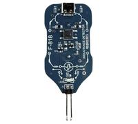 Probador de bobinas | Detector eléctrico | Comprobador de placa base de detección de tiempo de fácil lectura para principiantes, reparación de teléfono, chip, voltios electrónicos, electromagnetisc