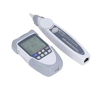 Probador de Cable Analógico Poe Poe Ethernet Wire Finder TR con LCD, Cables de Video, etc. Probador de Cable Probador de Cable Probador de Cables Fintereternet Tester Probador de Cable Cable