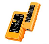 Probador de cable de red multifuncional para líneas telefónicas RJ45 LAN y RJ11, detector de continuidad de modo dual con unidades remotas divididas, herramienta de búsqueda de fallos de cable