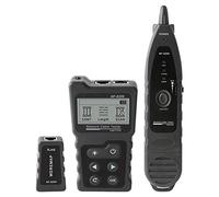 Probador de cable de red NF-8209 Cable Tracker herramienta de red Scan Cable Wiremap Tester CAT5 CAT6 Medida de longitud de cable, prueba PoE, función NCV