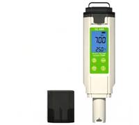 Probador de calidad de agua digital IP67 impermeable para piscinas | Clasificación impermeable IP67, mide sal y ORP, lectura digital, diseño portátil, para pruebas de spa de piscina
