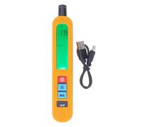 Probador de Calidad del Aire de Mano, Medidor de CO2 Portátil, Detector de TVOC y HCHO, Monitor de Aire Interior y Exterior, Medición Precisa y Recargable