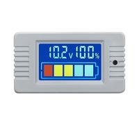 Probador de capacidad de batería, medidor de voltaje, medidor y monitores de potencia restante, medidor de capacidad digital, medidor de temperatura digital de potencia, marino