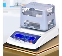 Probador de densidad densímetro de metal precioso, máquina de pureza dorada con pantalla LCD, densitómetro electrónico de lectura directa para pruebas de joyería
