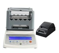 Probador de densidad, densímetro sólido electrónico de precisión de 0,001 g/cm3, con compensación de temperatura para uso industrial y de laboratorio