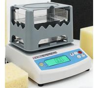 Probador de densidad para espumas, herramienta de medición precisa de espuma con pinzas, vaso de precipitados y pesos de calibración para EVA, poliuretano