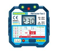 PROBADOR DE ENCHUFES + FI 30 MA TESTER SOCKET-TEST-2