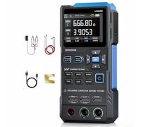 Probador de mano del puente digital, LC1020E Digital Bridge LCR ESR Tester para resistencia, capacitancia, medidor de inductancia para la industria (LC1020E en inglés)
