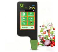 Probador de nitrato de pescado Greentest Eco contador Geiger con detector de radiación, medidor de agua TDS PPM, probador para vegetales, frutas, carne, pescado