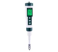 Probador de pH para alimentos, ph-metro ABS para alimentos, probador de pH digital con sonda de pH, medidor de pH portátil, probador de pH de agua para acuario, agua, queso, levadura, conservas, carne