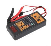 Probador de relé digital de 12 V 24 V, RT01 analizador de batería automotriz con pantalla LCD para 4 pines y 5 relés de pines para coche, camión, motocicleta, diagnóstico eléctrico marino (RT01)