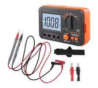 Probador de resistencia de aislamiento 1000 V CC medidor de megohm de voltaje para controles de motor - Dispositivo de diagnóstico de alto voltaje con correa de 175 mm