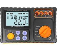 Probador de resistencia de aislamiento de 250V/500V/1000V con pantalla LCD de alta definición, medidor de resistencia para pruebas de equipos eléctricos