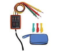 Probador de Rotación de Secuencia Trifásica, Indicador LED de AC de Alta e 60V-600V, Medidor Comprobador de Detector 20Hz-400Hz