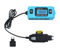 Probador de sonda de fallas de circuito automotriz, comprobador de corriente de alta precisión de 20 A 48 V, comprobador portátil de fusibles y relés para automóvil con pantalla LCD e iluminación