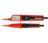 Probador de tensión Benning, 12-1000 V AC/DC, 2 polos, con posibilidad de conectar la carga, para prueba de campo rotatorio. Modelo: DUSPOL expert - 50262