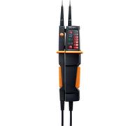 Probador de tensión de doble polo, categoría CAT IV 600 V, categoría CAT III 1000 V, con LED y pantalla LCD (0590 7501)