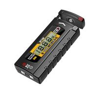 Probador Digital de Pilas,Comprobador para Pilas de Botón | Analizador Tester Digital con Pantalla - Probador para Hogar y Oficina de Baterías AA AAA C D 9V y de Botón
