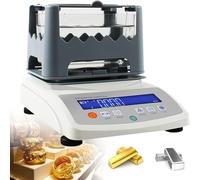 Probador digital de pureza de oro, máquina analizadora electrónica de metales preciosos con resolución de densidad de 0,001 g/cm³ para pruebas de joyería