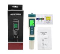Probador profesional de temperatura Digital pH ORP TDS, bolígrafo calidad del agua 4 en 1, medidor con retroiluminación,Extensamente probado(Backlight)