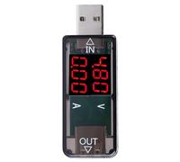 Probador USB Color LCD Multímetro de Alta Precisión Monitor de Voltaje