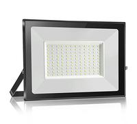 Probapro 100W Focos LED Exterior 6000K Blanco Frío 1 Pcs | 10000LM IP65 Impermeable, Foco Exterior Seguridad con Alta Luminosidad para Jardín, Patio, Garaje, Terraza