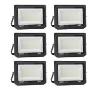 Probapro 500W Focos LED Exterior 6000K Blanco Frío 6 Pcs | 50000LM IP65 Impermeable, Foco Exterior Seguridad con Alta Luminosidad para Jardín, Patio, Garaje, Terraza