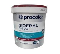Procolor Pintura de Interior y Exterior, Extra Mate blanco SIDERAL S-390, Rendimiento 10-12 m²/L. Lavable, acabado sin brillos.