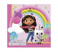PROCOS 20 Servilletas de Papel Gabby y la Casa Mágica
