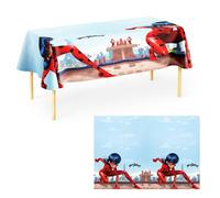 Procos Mantel de plástico 20055 – 120 x 180 cm – diseño de mariquita milagrosa
