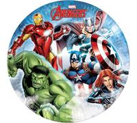 Procos 8 Platos de Papel 23 cm Avengers Mighty