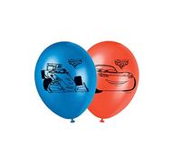 Procos-84876 Globos de Coches Impresos, color azul/rojo (Ciao Srl 84876)