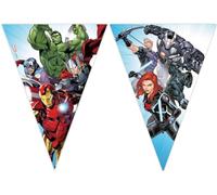 Procos - 9 banderines Triangulares de Marvel Avengers Infinity Stones de Papel FSC, 93875
