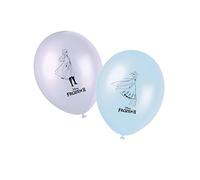 Procos 91133 Frozen 2 - Globos de látex (8 unidades, diámetro 21 cm), diseño de Frozen