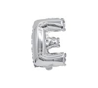 Procos 91254 - Globo de Papel de Aluminio con Letra E, Helio, Globo, cumpleaños, decoración, Regalo