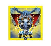 Procos Servilletas de papel Batman 25 x 25 cm – Cumpleaños infantil, FSC® Mix