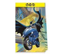 Procos 93357 - Bolsas de fiesta Batman, 4 piezas, cumpleaños infantiles, bolsas para regalar, FSC® Mix