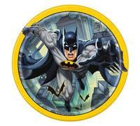 Procos Platos de fiesta Batman 93452 – 23 cm, 8 unidades, desechables de papel, FSC® Mix