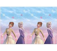 Procos Mantel Frozen 2 Wind Spirit, 120 x 180 cm, plástico lavable, cumpleaños