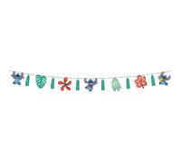 Procos Disney Stitch FSC® Mix - Decoración colgante, guirnalda, cumpleaños, fiesta temática de 1,7 m