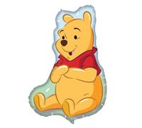 Procos - Globo de aluminio de gran tamaño Winnie The Pooh, globo para relleno de aire o helio, regalo, decoración