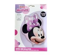 Procos – Globo de aluminio Minnie Mouse de gran tamaño para aire o helio, regalo y decoración
