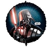 Procos Globo inflable de Star Wars Darth Vader de 46 cm de diámetro, helio, aire, globo, cumpleaños, regalo