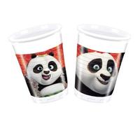 PROCOS Kung FU Panda Plastic Cups 200ml