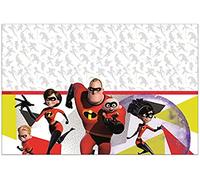 Procos Mantel plástico 120 x 180 cm Incredibles 2, rojo, 5PR89917
