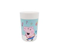 Procos Peppa Pig 92852 - Vasos Reutilizables (2 Unidades, 230 ml, Reutilizables)