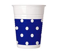 Procos Set de 8 Vasos Blue Royal Dots