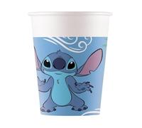 Procos Stitch - Vasos de papel, 8 unidades