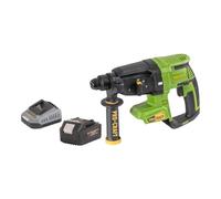 Procraft PHA40bb - Taladro percutor inalámbrico (20 V, 2,6 J, SDS Plus sin escobillas)